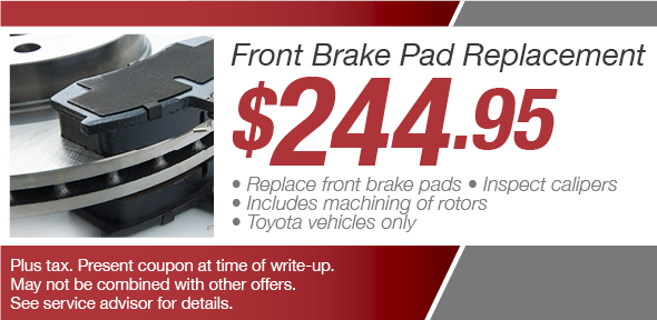 Camelback Toyota Coupon Special | Brake Savings